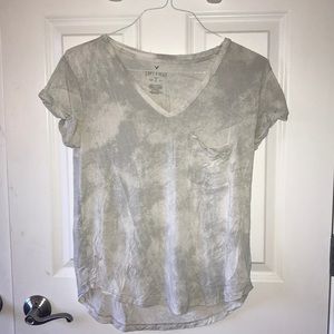 Cloud Print Soft and Sexy T Shirt